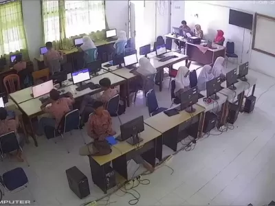 Ruang Labor Komputer Sebagai Tempat Pelaksanaan ANBK
